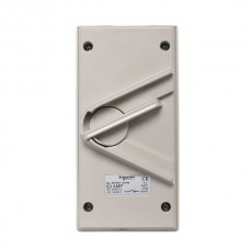 SCHNEIDER KAVACHA - 63A - 440V - Surface Mount triple Pole Isolating Switch - IP66 WHT63_GY